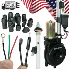 Universal Electric Power Automatic Antenna Car SUV AM FM Radio Aerial 12V Ver 2
