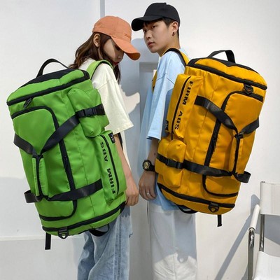 Sports Bag Gym Backpack Waterproof Multicolor Modern Polyester Travel 55l Large