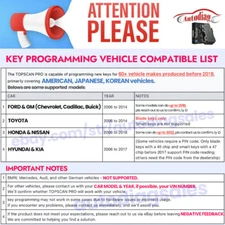 TOPDON TOPSCAN PRO OBD2 Scanner Car Key Fob Programming Coding Diagnostic Tool