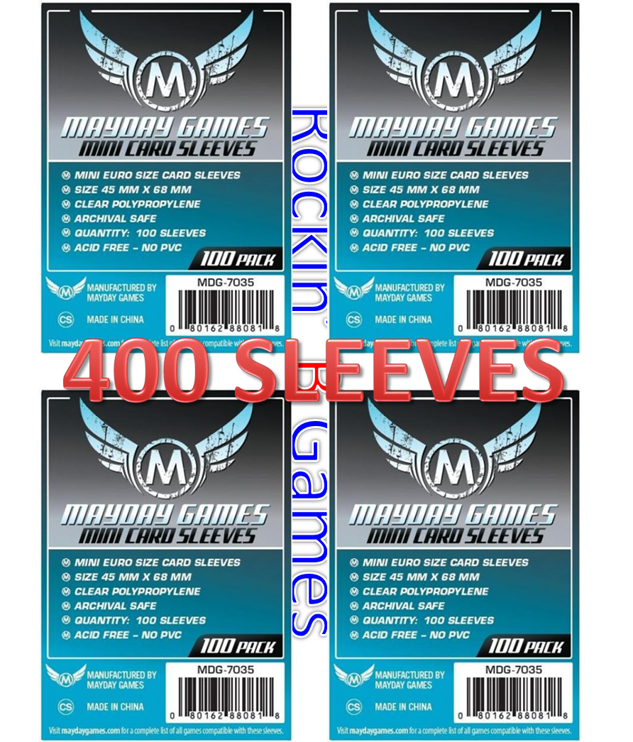 standard euro card sleeves Standard European Board Game Sleeves – Vault X EU main image 0