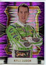 2017 Panini Select Racing NASCAR PURPLE PULSA...