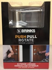 Brinks 23012-119 Push Pull Rotate Harper Sati...
