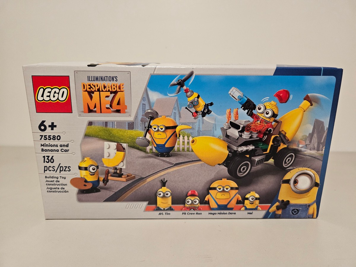 Lego Despicable Me 75580 Minions and Banana Car - New, Sealed