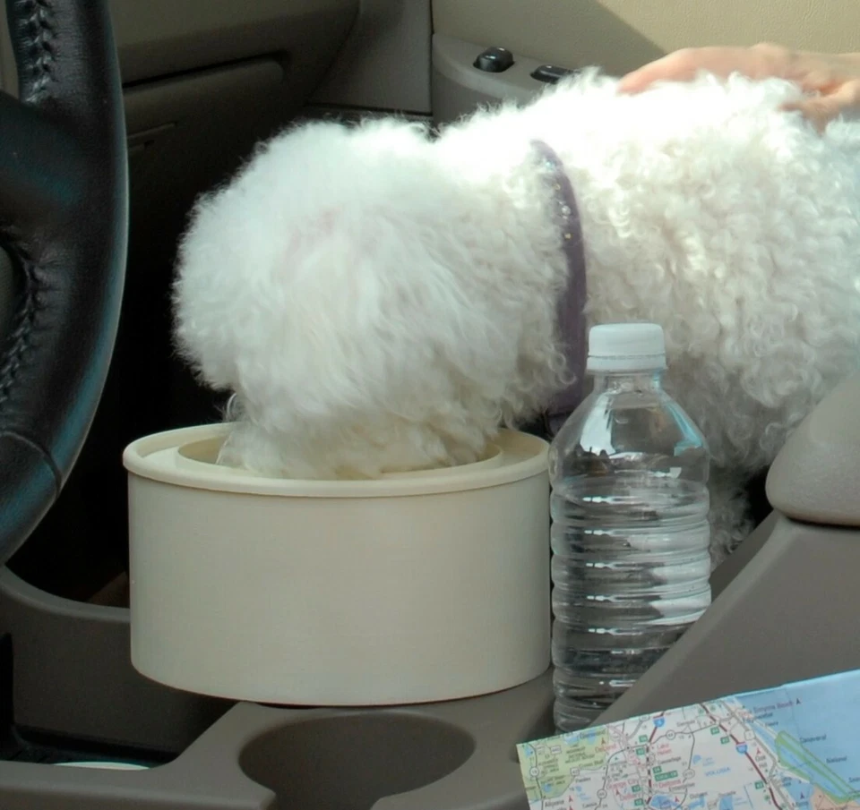 To Go Bowl en AZUL - cabe en el portavasos de tu coche - ¡Envío gratuito! Foto 3 de 4