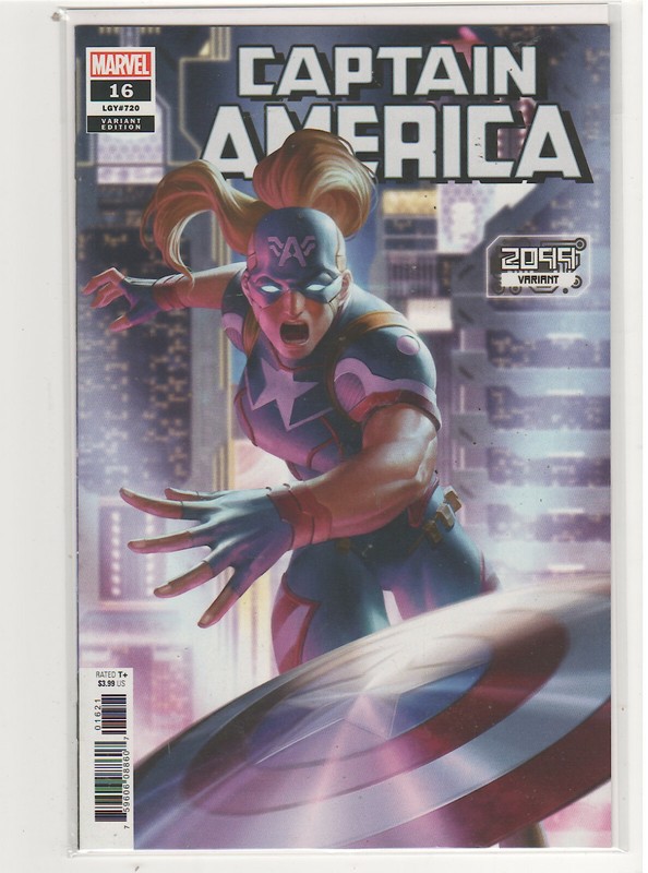 Captain America (Volume 9) #16 2099 variant 9.6