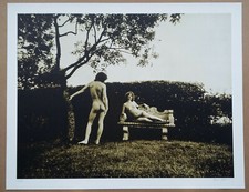 Karin SZEKESSY: Adam und Eva, Collotypie 1970 handsigniert, 100 Ex, groß 