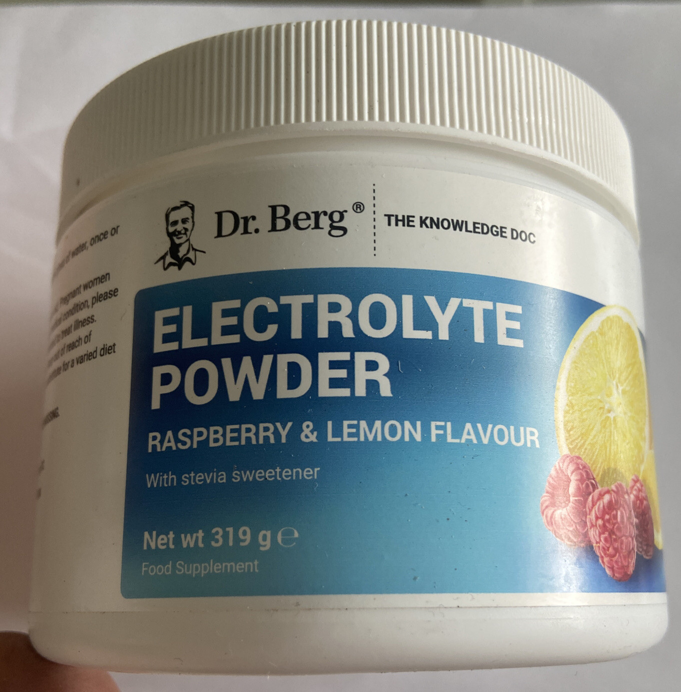 Dr. Berg Electrolyte Powder 50 Servings Brand New Sealed Date 11/02