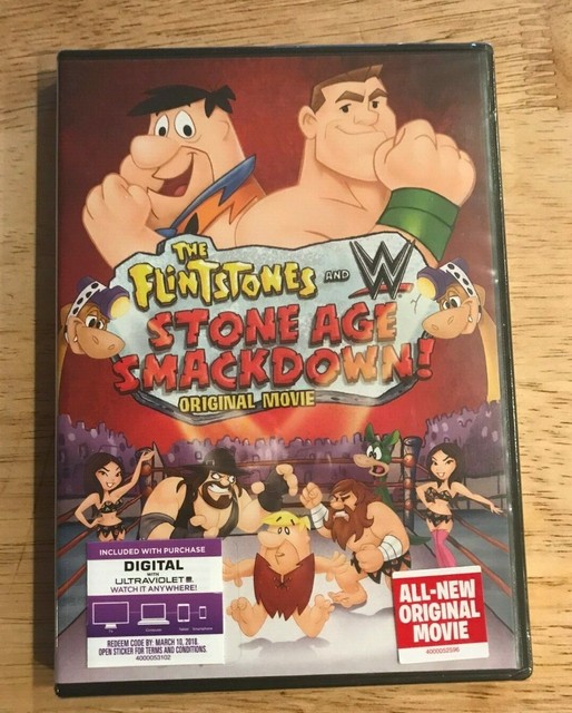 THE FLINTSTONES AND THE STONE AGE SMACKDOWN! ORIGINAL MOVIE DVD