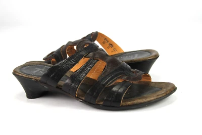 Think Gr.36 Damen Sandalen Pantoletten Slipper Leder Sommer TOP i 333 - Bild 1 von 4