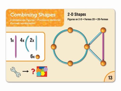 Learning Resources mehrsprachige Aktivitätskarten geometrische Form