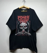 Power Trip Faded Waiting Around To Die Cotton Black All Size T Shirt SG320