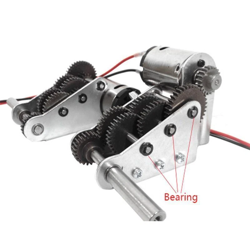 Mato Henglong 5:1 Steel Gearbox Driving Universal Parts for King Tiger RC Tank - Image 4 of 4