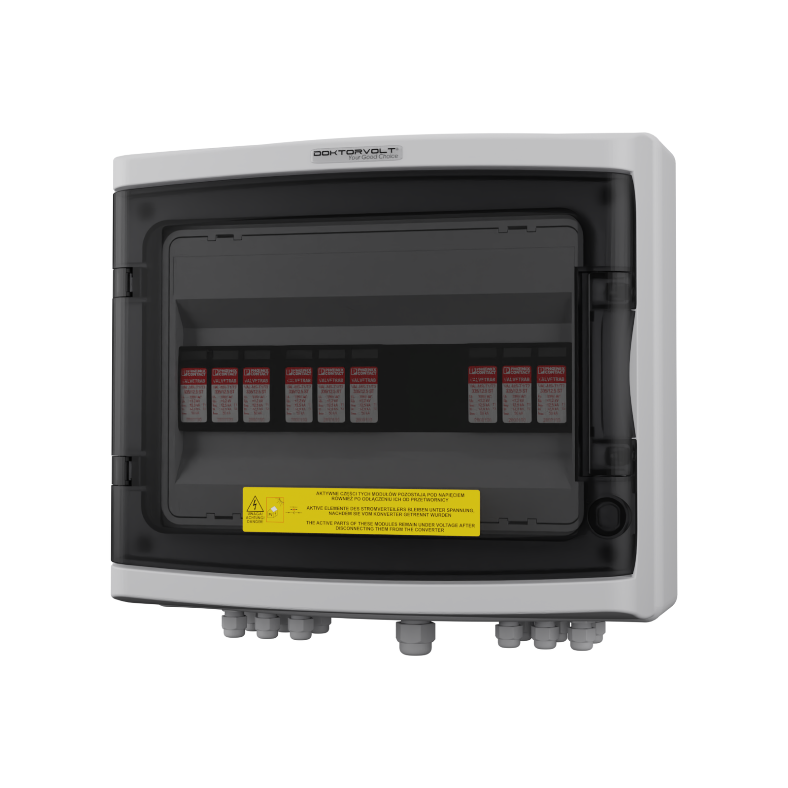 AAA B-WARE Scatola di giunzione solare DC 1000V T1 T2 3-String 3x Phoenix Con...