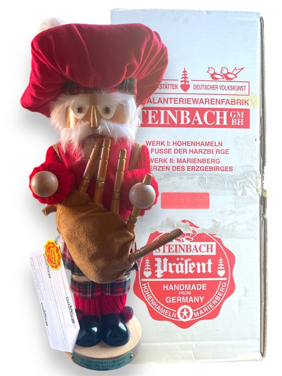 Duncan The Scottish Santa Christmas Legends Steinbach Nutcracker