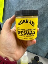 Murray's Yellow with 100 Pure Australian Beeswax Seals Ends and Conditions 4oz