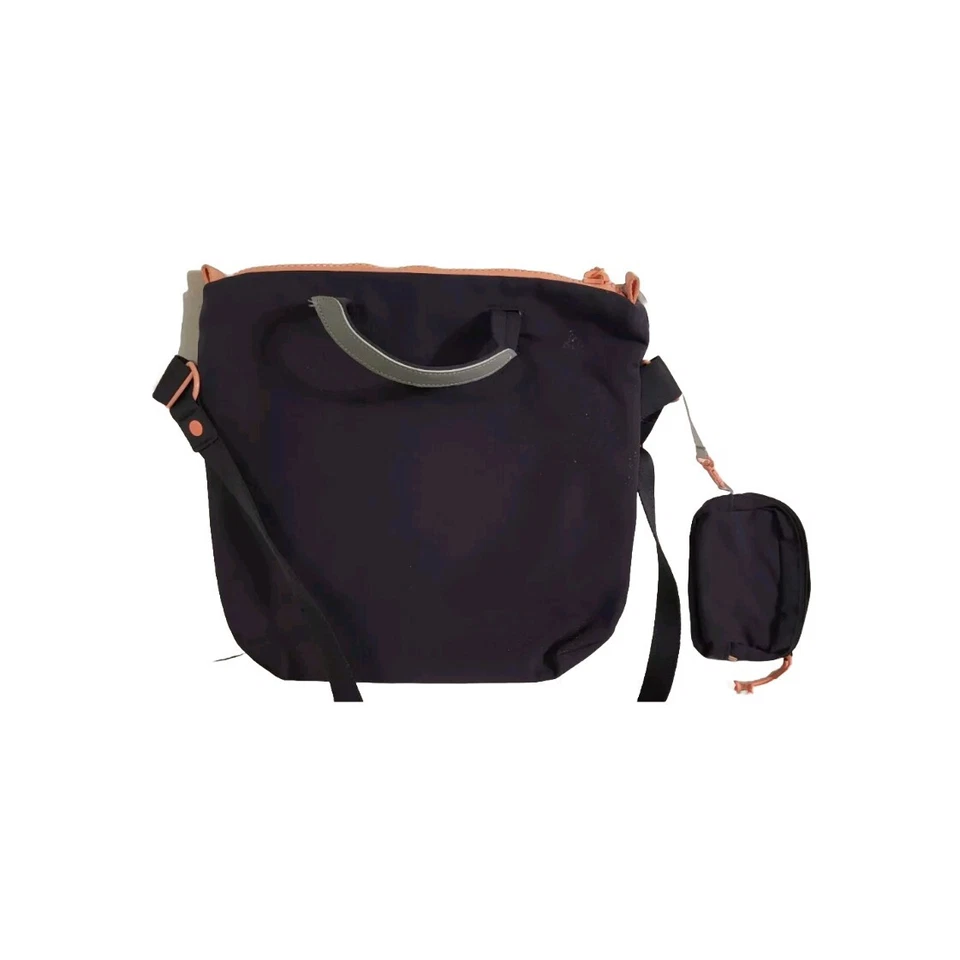 Bolso de Mano Crumpler Wren Azul con Borde Rosa Bandolera Monedero Adjunto Foto 2 de 4