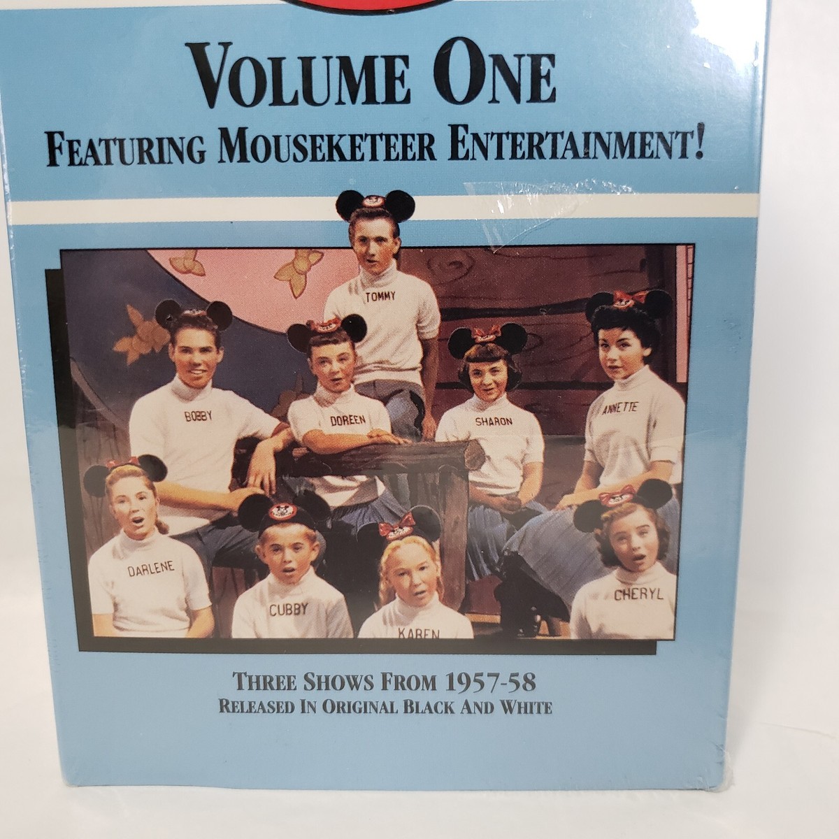 希少USオリジ Walt Disney's Mickey Mouse Club The Mickey Mouse Club Volume One 3 Shows From 1957-1958 Walt