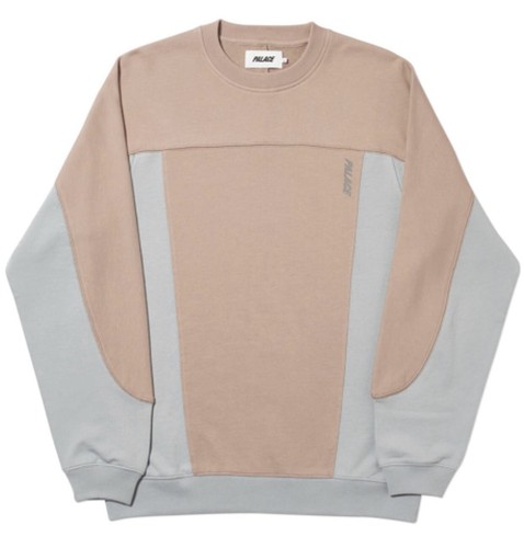 Palace F-Lock Panel Crewneck Sweater - Afbeelding 1 van 7