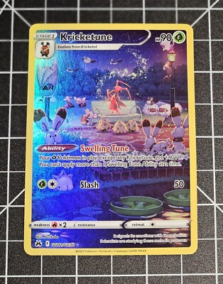 Pokemon TCG - Kricketune - GG02/GG70 Crown Zenith - Galarian Gallery Full Art