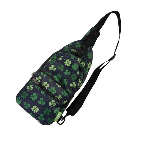Eco Chic Lightweight Foldable Crossbody Bag - Recycled Plastic - Various Designs - Picture 54 of 76