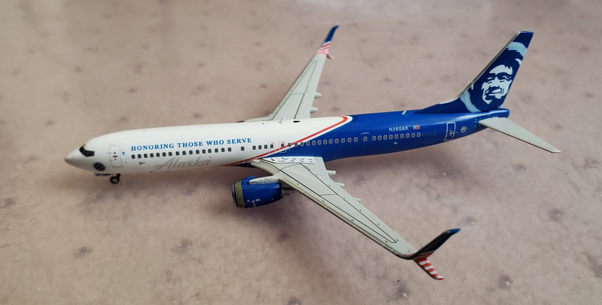 Gemini Jets 737-900 Alaska Airlines N265AK Honoring Those Who