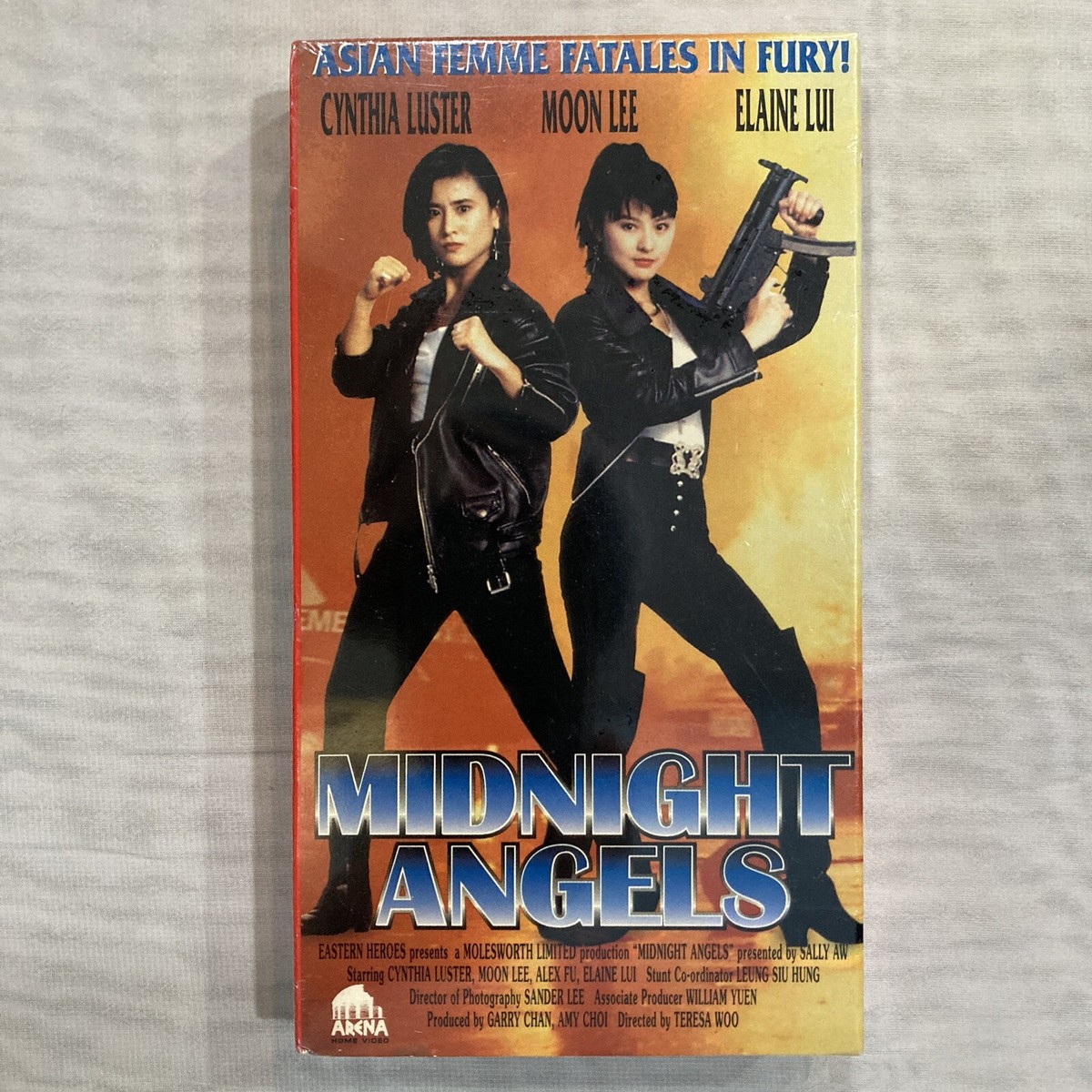 Midnight Angels (VHS, 1987) Iron Angels Kung Fu, Martial Arts