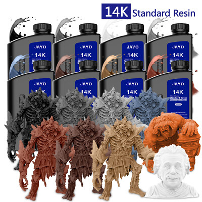 JAYO 14K Hohe Präzision UV Harz Premium Ultra Detail 405nm 1KG Standard Resin