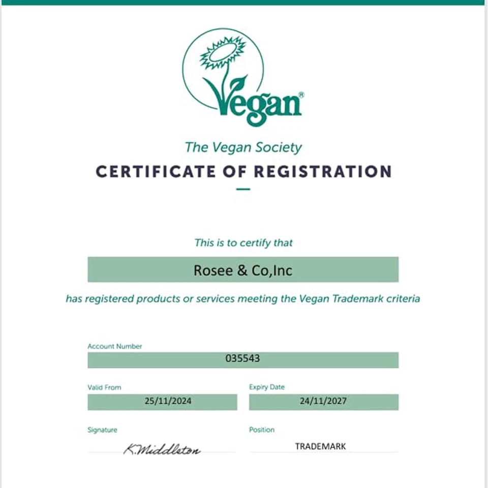 Rosee Lip Gloss Vegan, Professional Make up, Non-Sticky - Clear Plumping - Image 3 of 4