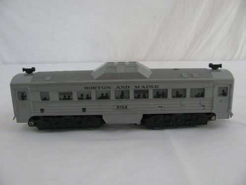 Vintage Marx O Gauge Motorized Boston & Main 2124 Budd Rail Diesel Car EX - Picture 3 of 7
