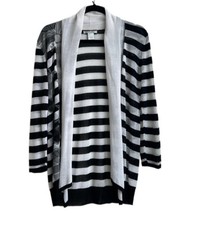 Alberto Makali Striped Floral cardigan