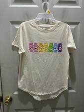 New Care Bears Rainbow Group Short Sleeve T-Shirt. Size Juniors L. Great Gift