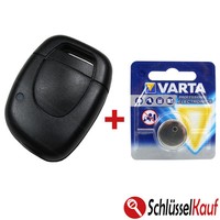 AutoschlüSsel 1 Tasten GehäUse + Batterie Passend FüR Renault Trafic Master Opel