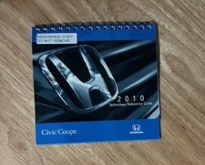 OEM HONDA 2010 CIVIC COUPE OWNERS QUICK START GUIDE SUPPLEMENT
