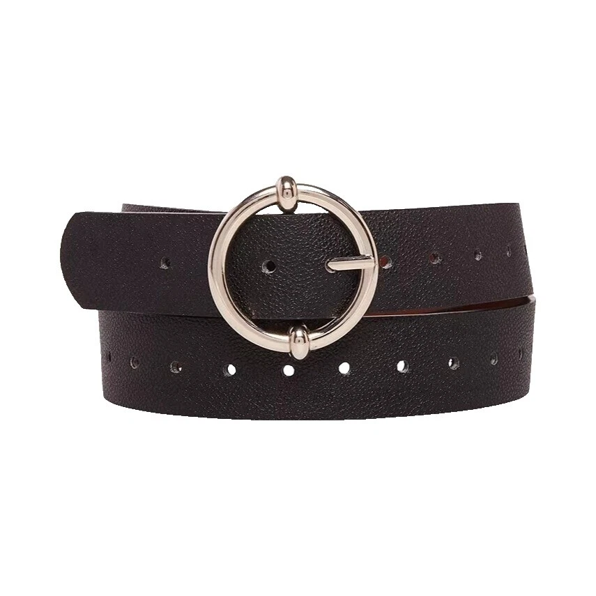 Leather Solid Women's Waist Belt Belts