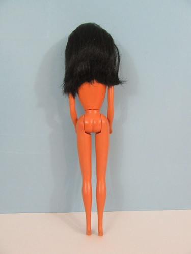 Vintage - Princess Jasmine Disney Doll 1966 Body Mattel Long Black Hair, Aladdin - Picture 9 of 11