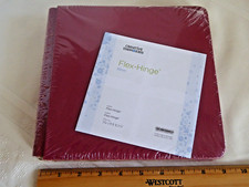 8x8" RUBY Coverset with Pages Protectors NEW Creative Memories