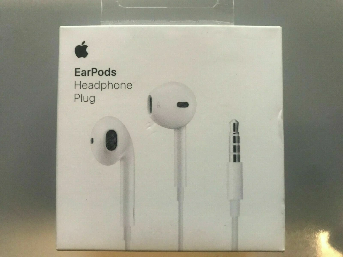 Apple EarPods with 3.5mm jack connector In Ear Canal Headset - White  190198107022 | eBay