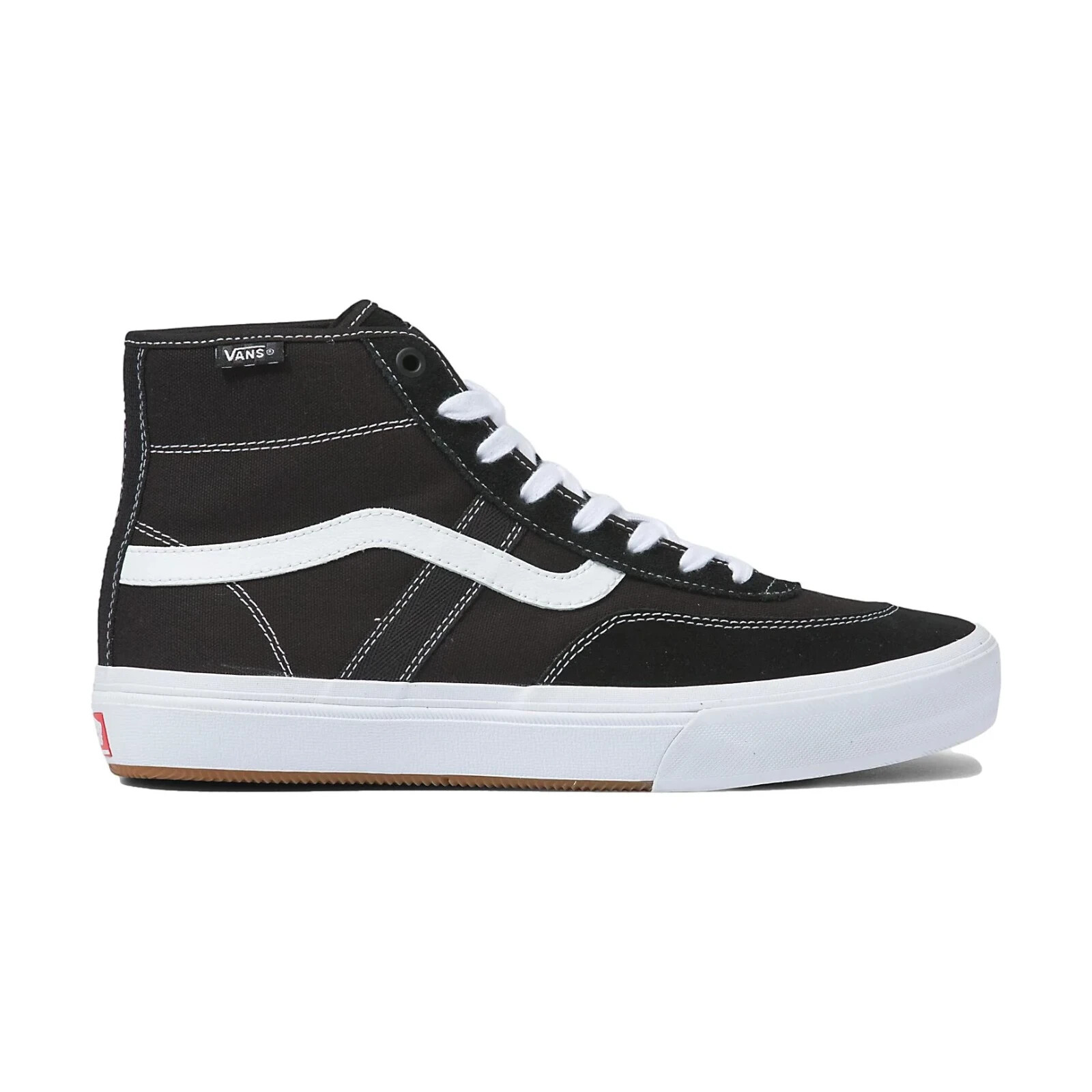 Vans Gilbert Crockett High Pro Skate Shoe - Black/White