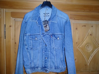 MUSTANG Jeansjacke in blau,NEU, mit Etikett,Gr. L, Rock am Ring/Park