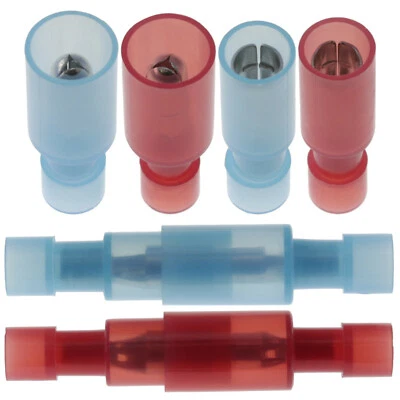 DIY-24H Rundstecker Verbinder mit Nylon 0.5 - 2.5 mm² Hülse Quetschverbinder Stecker DIN