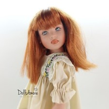 DOLL WIG SIZE 7/8" LAYERED WITH BANGS FITS VINTAGE AND MODERN DOLLS ITEM 7/8-9