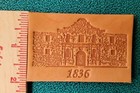 Texas And Alamo Leather Flag Patches  — photo 2