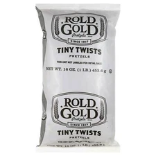Rold Gold Classic Tiny Twist Pretzels, 16 Ounce Bag (Pack of 6)