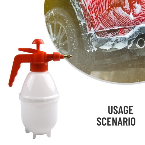 1PC 0.8 L Release Pressure Hand Pump Washer Jet Lance Car Spray Gun Wash Bottle - Afbeelding 1 van 6