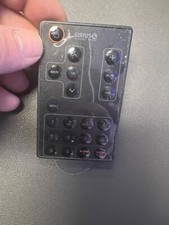 SiriusXM Black Wireless Remote Control for SiriusXM TTR1 Tabletop Internet Radio