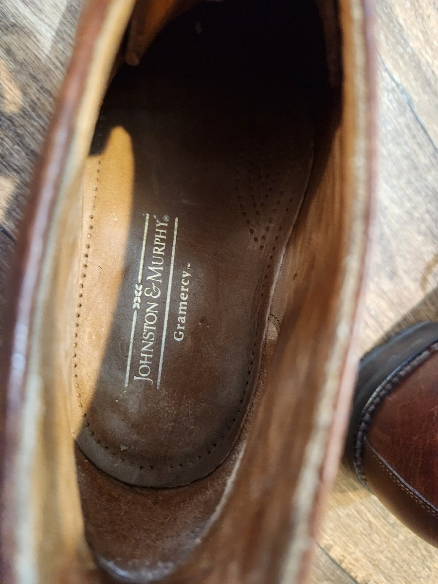 Johnston & Murphy Gramercy Brown Leather Chukka Boots Men display picture 1