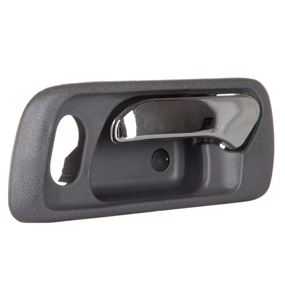 Manija de puerta para Honda Accord SE EX 1998-2002 delantera izquierda con palanca cromada/agujero de bloqueo Foto 3 de 4