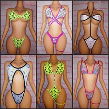 Exotic Dancewear/ Rave/ Festival Outfits WHOLESALE LOT PACKAGE 10 OUTFITS