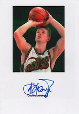 Detlef Schrempf NBA signed 8x12 inch photo autograph Detlef Schrempf NBA signed 8x12 inch photo autograph