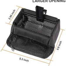 Tactical Nylon Cartridge Casing Shell Catcher Net with Picatinny Rail Mount
